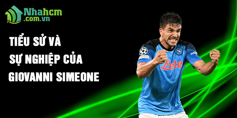 Tiểu sử và sự nghiệp của giovanni simeone